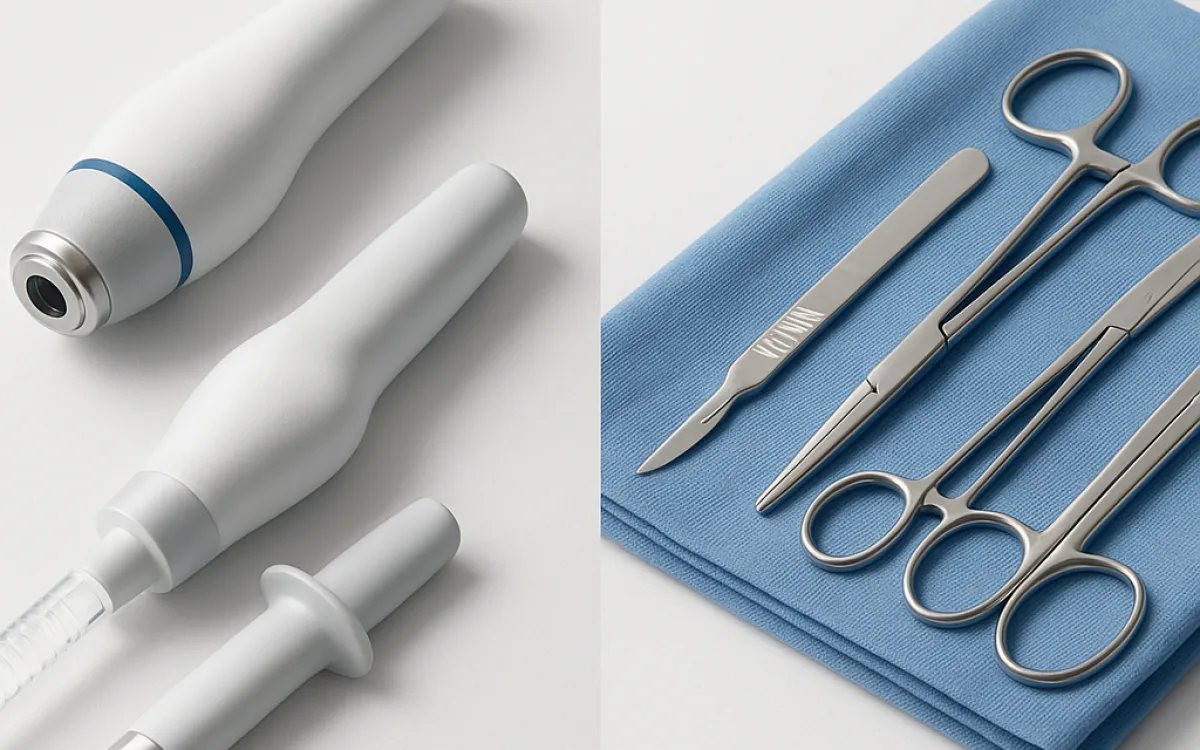 Non-Surgical vs Surgical Comparison Tool